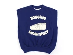 Mini Rodini blue jogging sweat tank